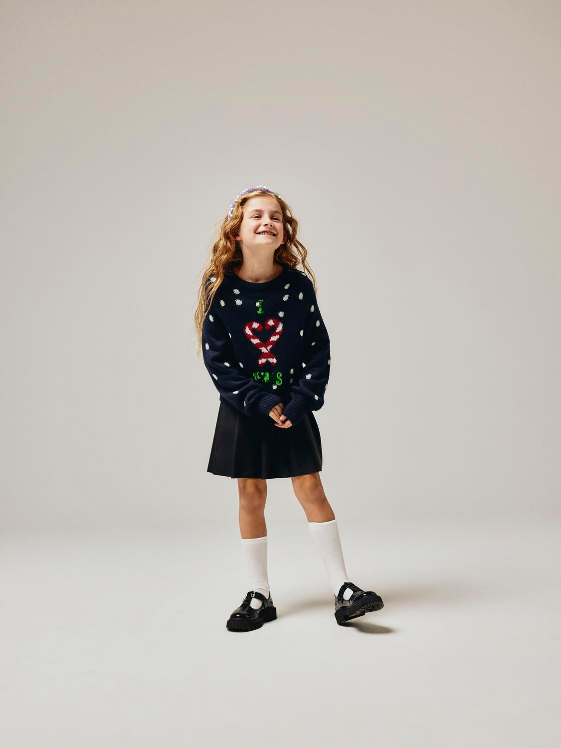 NKFRIMERRY Knit - Dark Sapphire